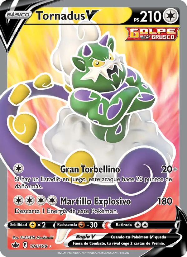Tornadus V, Reinado Escalofriante Nº 184