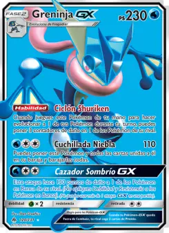 Greninja GX, Luz Prohibida Nº 120 Normal