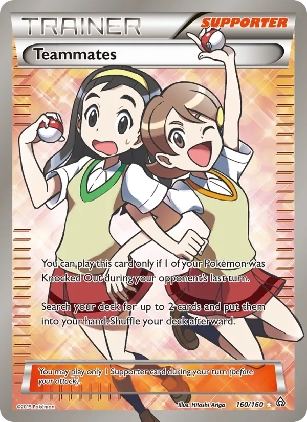 Teammates, Primal Clash No. 160