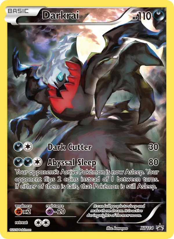 Darkrai, XY Black Star Promos No. XY114