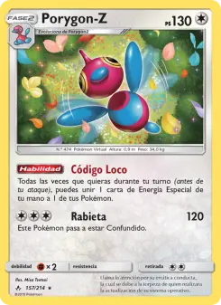 Porygon-Z, Vínculos Indestructibles No. 157 Normal