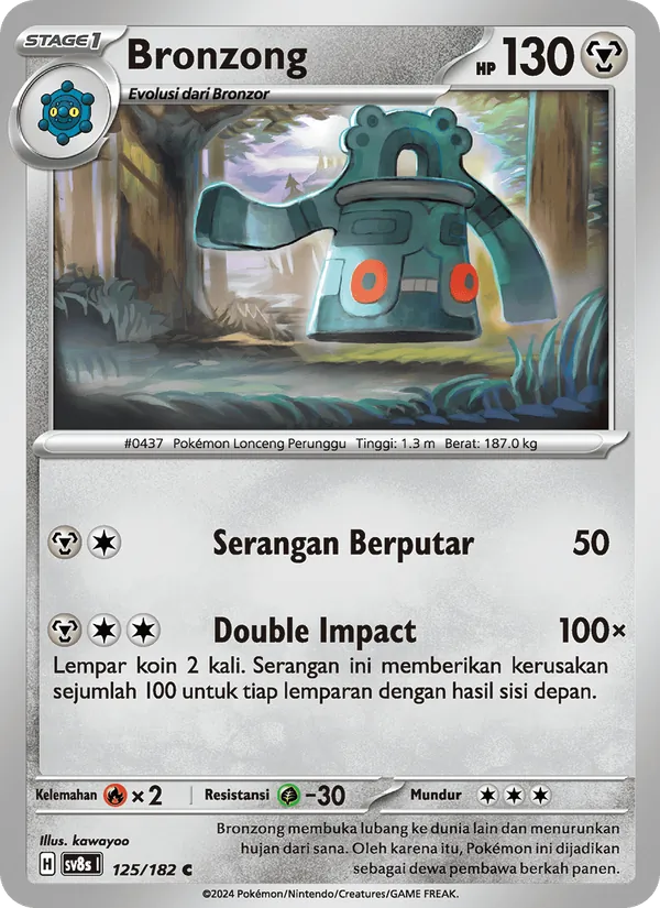 Bronzong, Kilat Rasi No. 125
