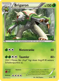 Brigaron, Willkommen in Kalos No. 5 Normal