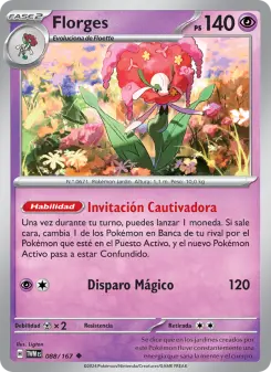 Florges, Mascarada Crepuscular Nº 088 Normal