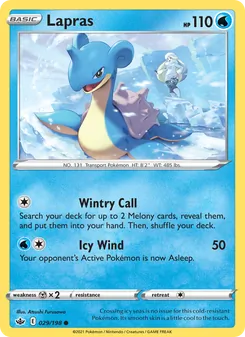 Lapras, Chilling Reign Nº 29 Normal