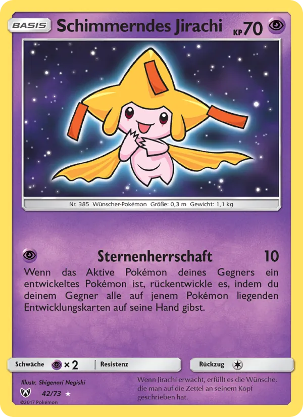 Schimmerndes Jirachi, Schimmernde Legenden No. 42