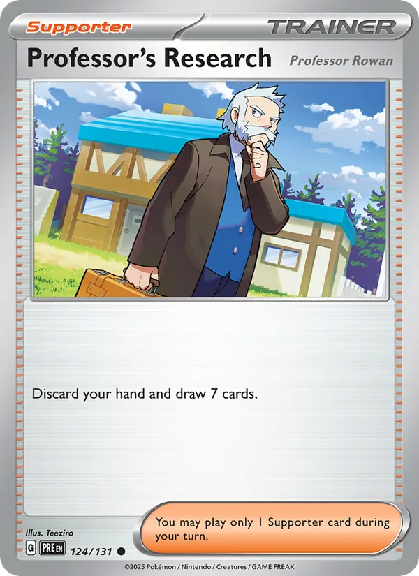 Professor's Research, Prismatic Evolutions No. 124