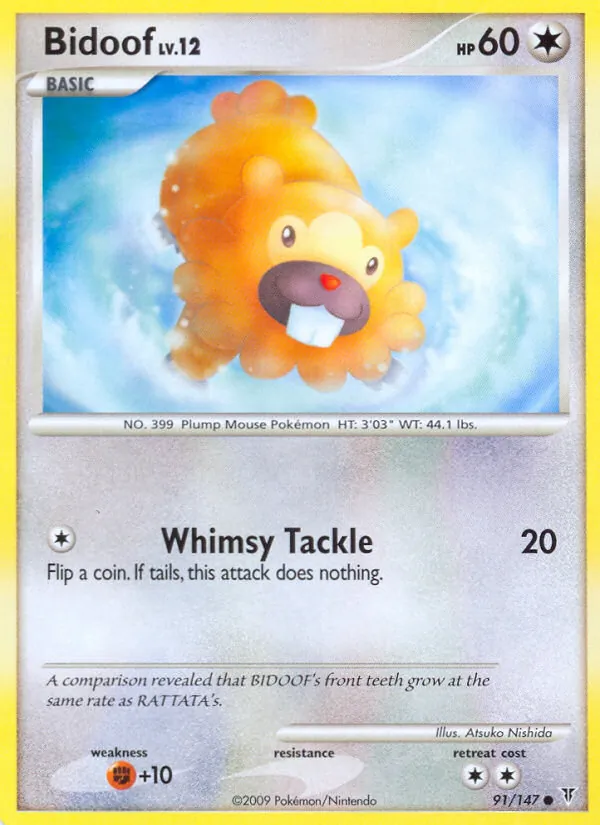 Bidoof, Supreme Victors No. 91