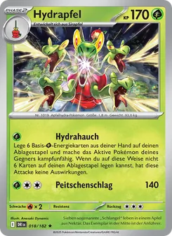 Hydrapfel, Ewige Rivalen Nº 018 Reverse