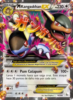 M-Kangaskhan EX, Destellos de Fuego Nº 79 Normal