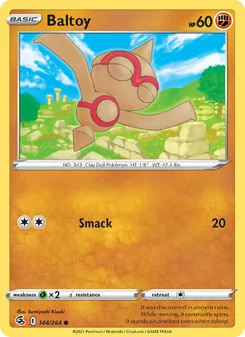 Baltoy, Fusion Strike Nº 144 Normal