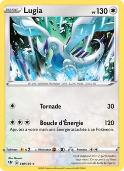 Lugia, Ténèbres Embrasées No. 140 Normal