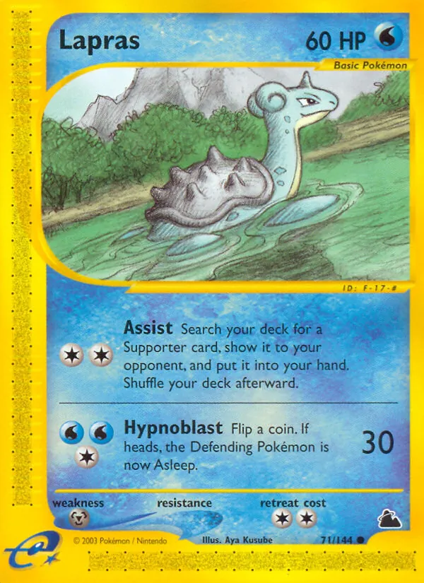Lapras, Skyridge Nº 71