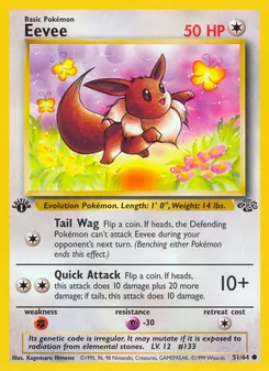 Eevee, Jungle Nº 51 Normal