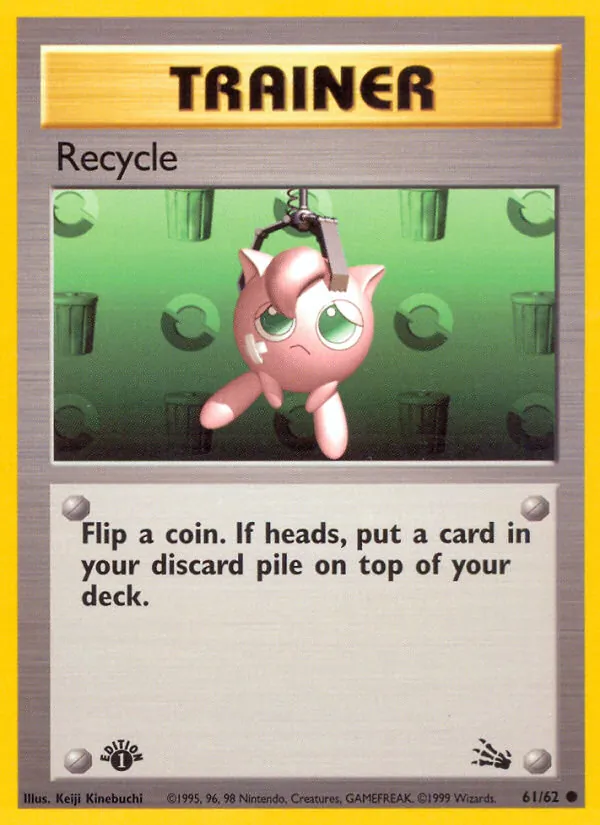 Recycle, Fossil No. 61