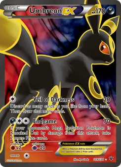 Umbreon EX, Fates Collide Nº 119 Normal