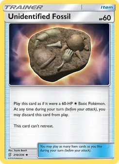 Unidentified Fossil, Unified Minds No. 210 Normal