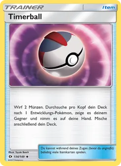 Timerball, Sonne & Mond No. 134 Normal
