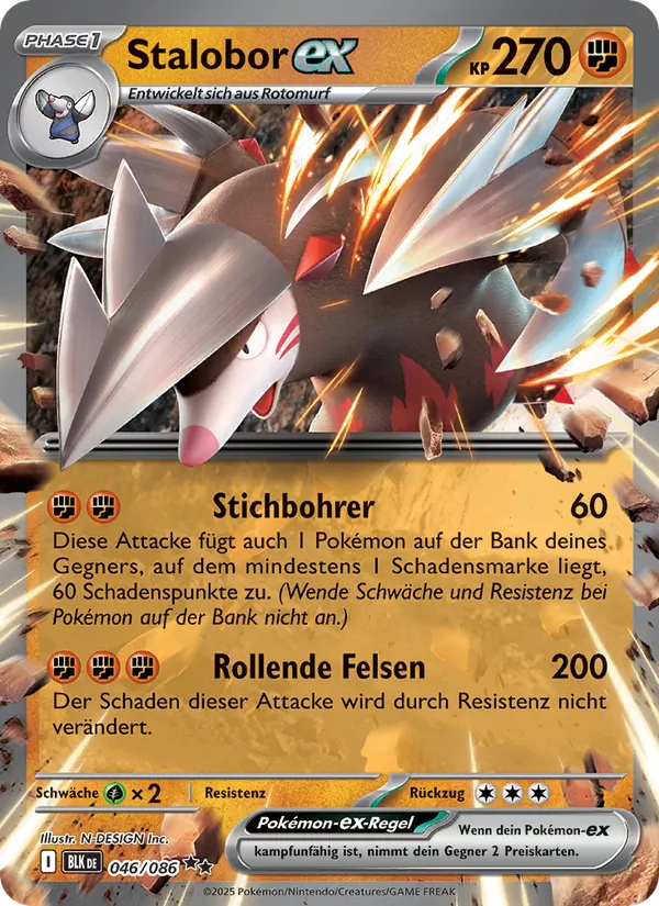 Stalobor-ex, Schwarze Blitze Nº 046
