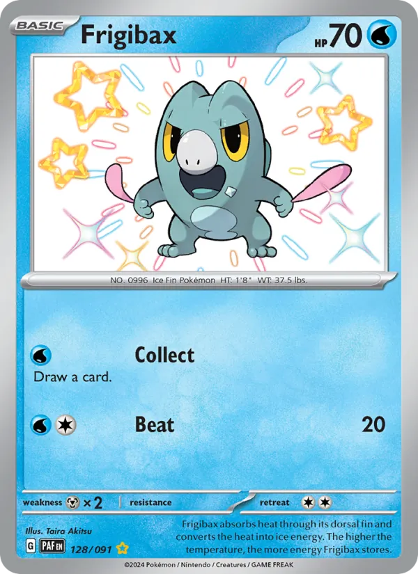 Frigibax, Paldean Fates No. 128
