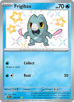 Frigibax, Paldean Fates No. 128 Holo