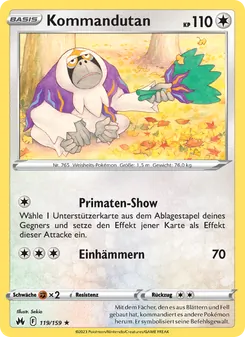 Kommandutan, Zenit der Könige No. 119 Normal
