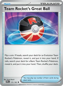 Team Rocket's Great Ball, Destined Rivals No. 175 Normal