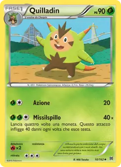 Quilladin, Turbo Blitz No. 10 Normal