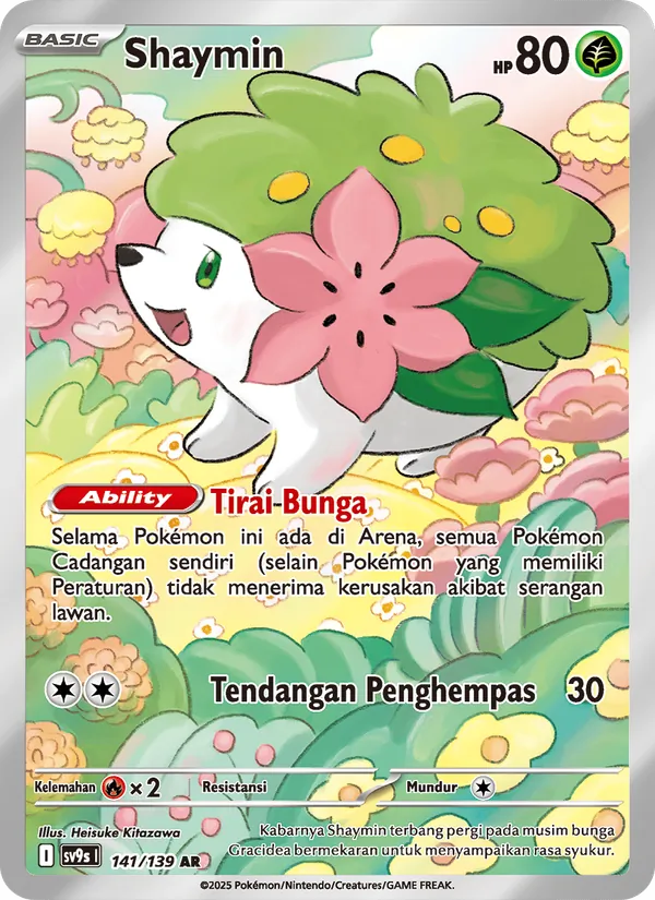 Shaymin, Ikatan Takdir No. 141