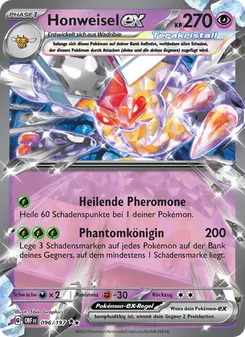 Honweisel-ex, Obsidian Flammen Nº 096 Holo