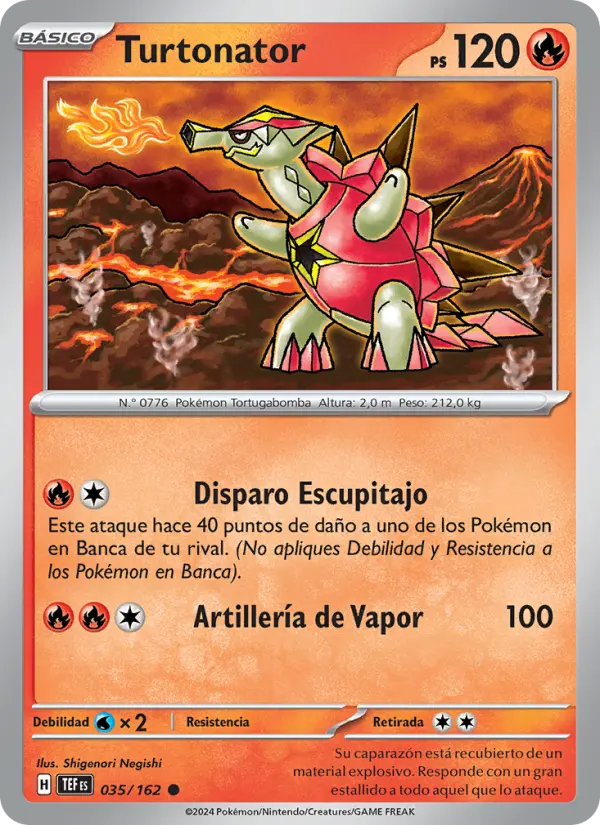 Turtonator, Fuerzas Temporales No. 035
