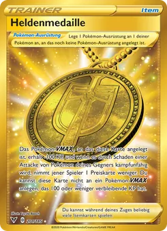 Heldenmedaille, Farbenschock No. 201 Holo