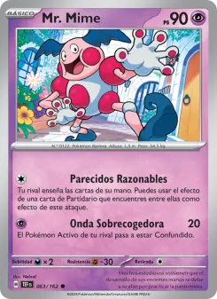Mr. Mime, Fuerzas Temporales Nº 063 Normal