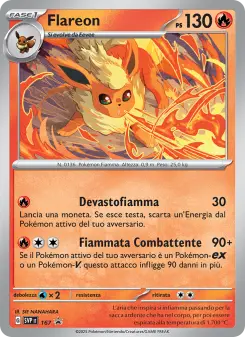 Flareon, SVP Black Star Promos No. 167 Holo