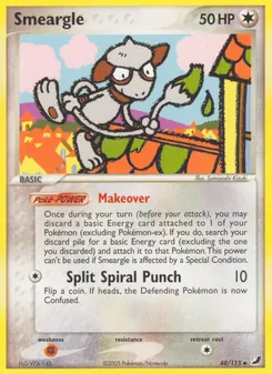 Smeargle, Unseen Forces Nº 48 Normal