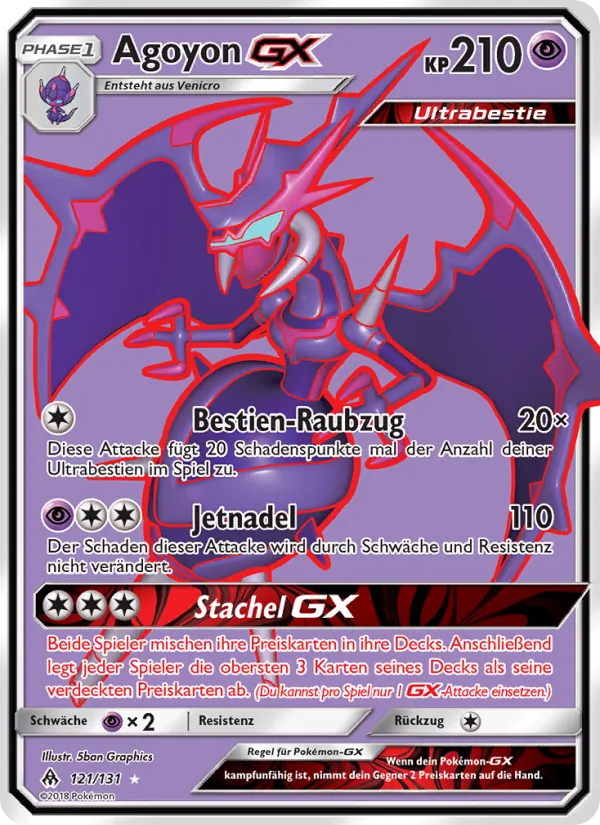 Agoyon GX, Grauen Der Lichtfinsternis No. 121