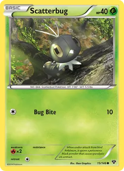 Scatterbug, XY No. 15 Normal