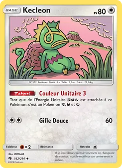 Kecleon, Tonnerre Perdu No. 162 Normal