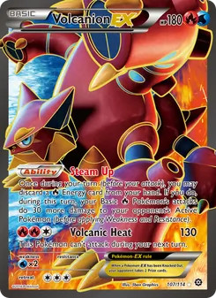 Volcanion EX, Steam Siege No. 107 Normal