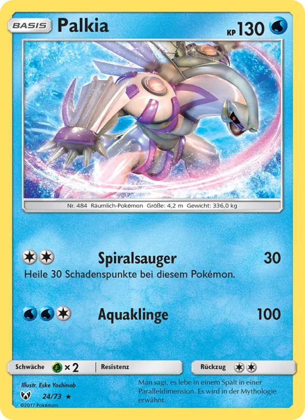 Palkia, Schimmernde Legenden No. 24