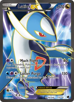 Latios-EX, Plasma Freeze Nº 113 Normal