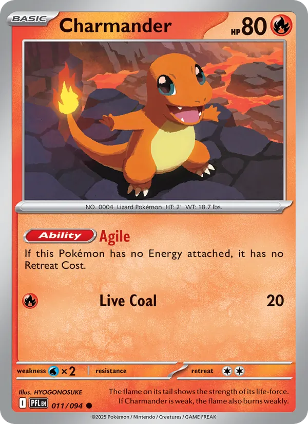 Charmander, Phantasmal Flames No. 011