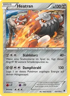 Heatran, Phantomkräfte Nº 63 Normal