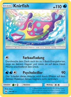 Knirfish, Sonne & Mond No. 48 Normal