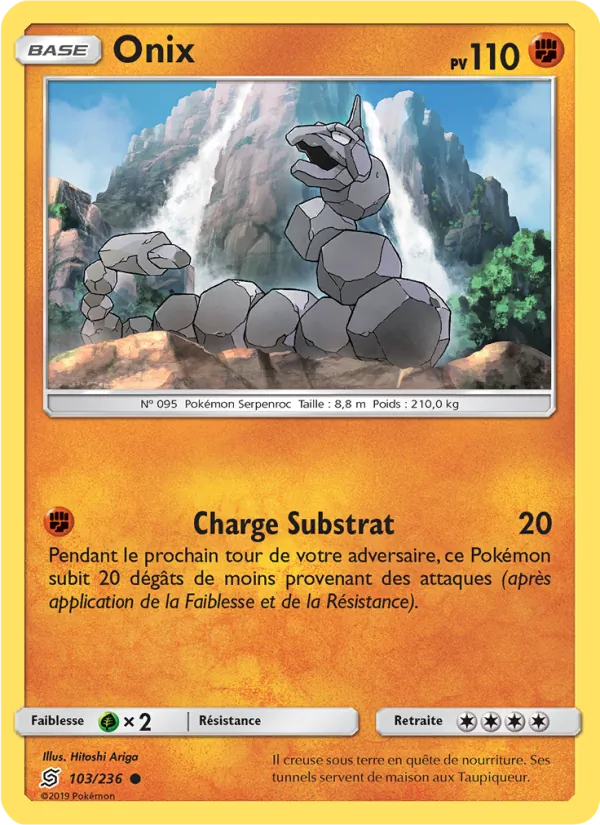 Onix, Harmonie des Esprits No. 103