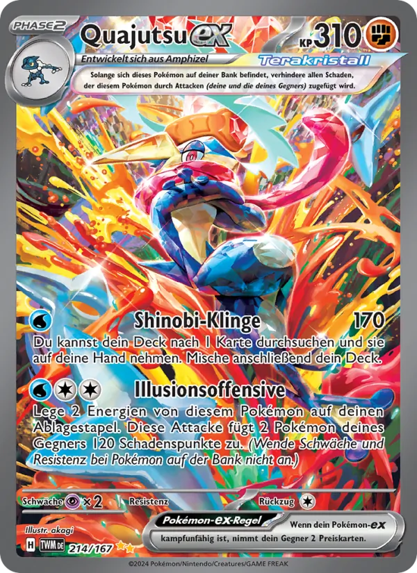 Quajutsu-ex, Maskerade im Zwielicht No. 214