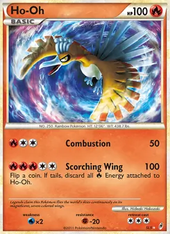 Ho-Oh, Call of Legends No. SL5 Normal