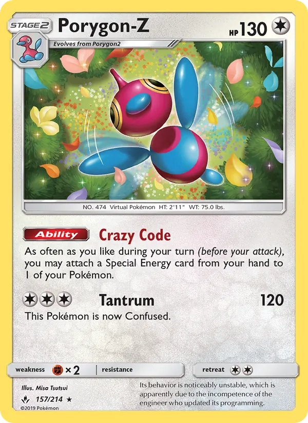 Porygon-Z, Unbroken Bonds No. 157