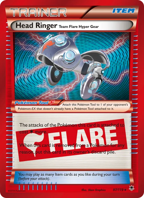 Head Ringer Team Flare Hyper Gear, Phantom Forces No. 97