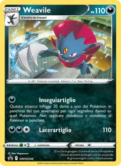 Weavile, SPSC Promo Nº SWSH246 Normal